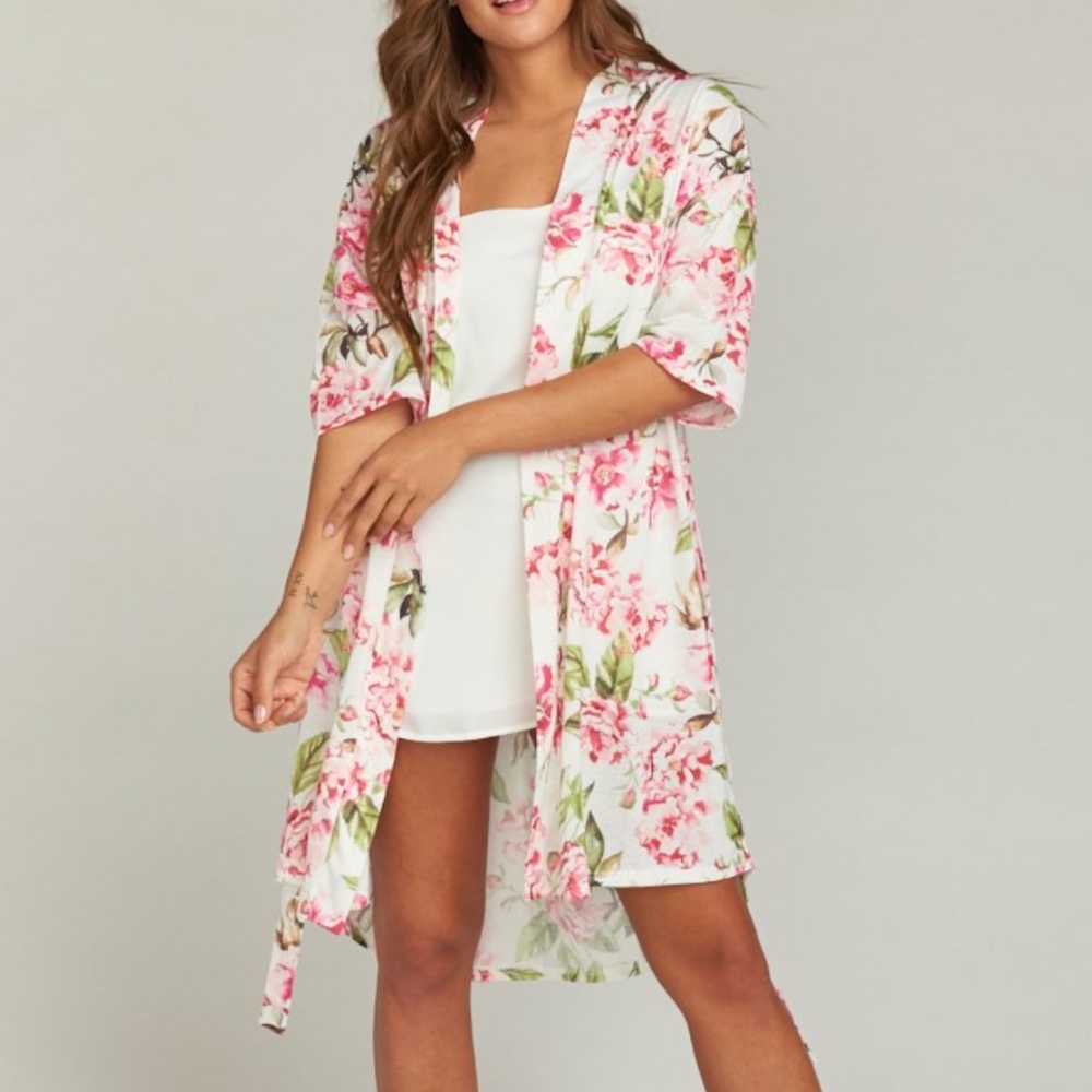 Show Me Your MuMu Brie Floral Robe